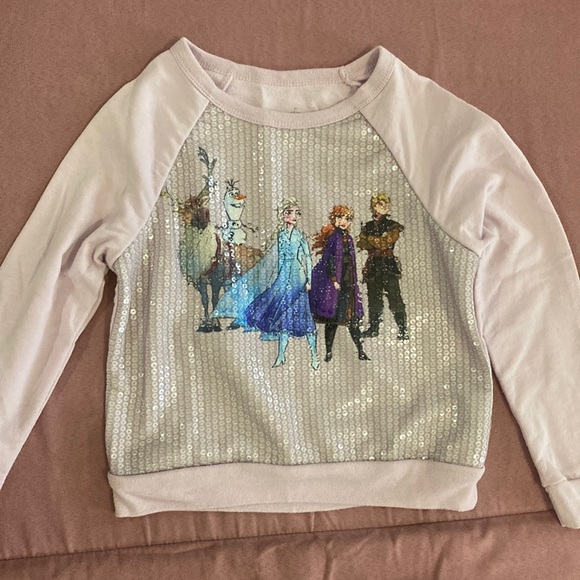 Disney Frozen Sequined Sweatshirt